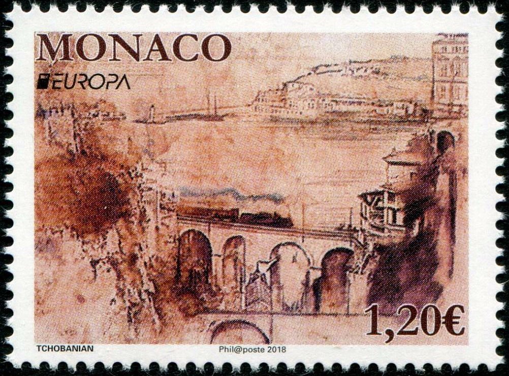 Railway Stamp Ivory Coast Gare d'Abidjan Station